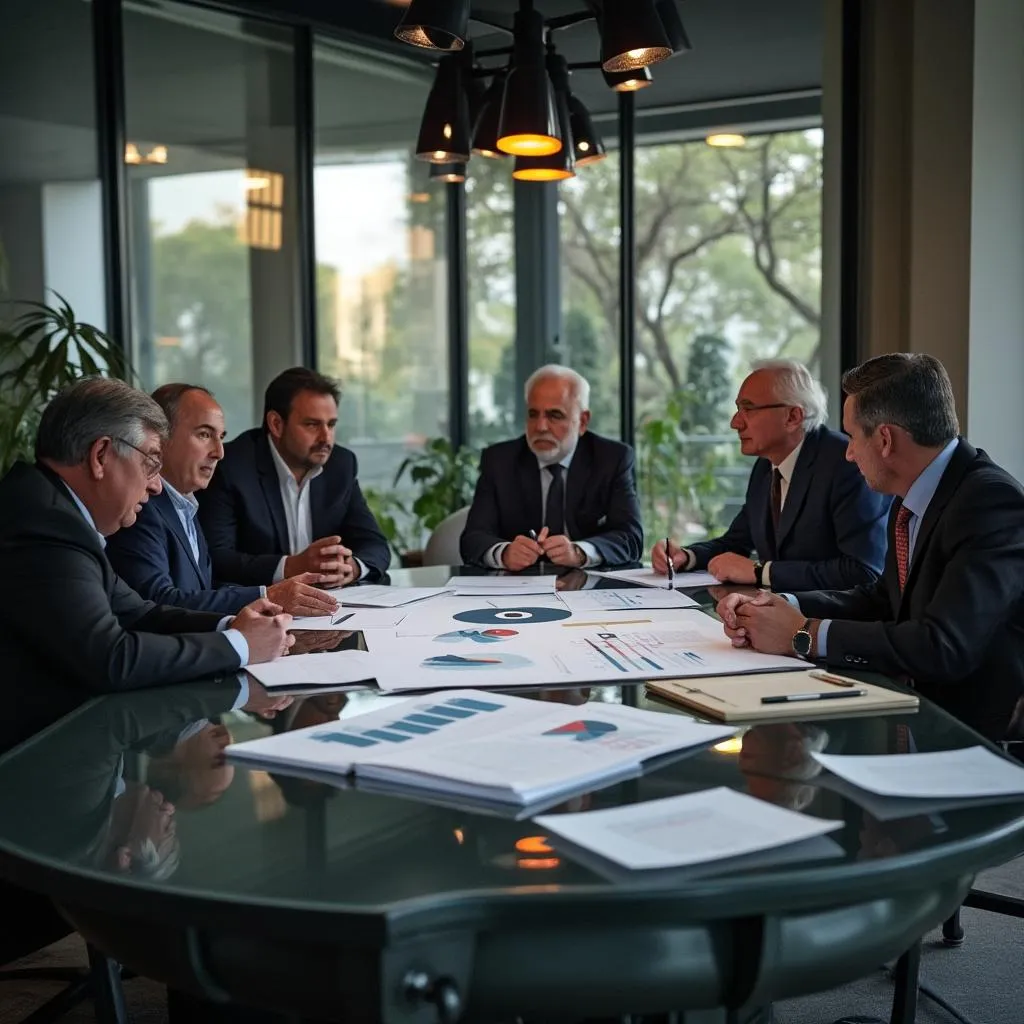 Reunión estratégica con clientes